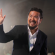 Justin Lin waving.